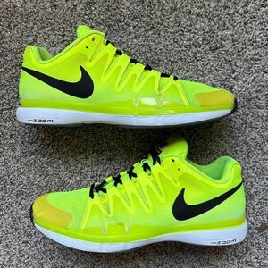 Nike Zoom Vapor Tour 9.5 Volt Black Size 10.5 Men's